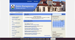 Desktop Screenshot of dolni-dunajovice.cz
